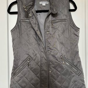 Pendleton Gray Quilted Women's Vest